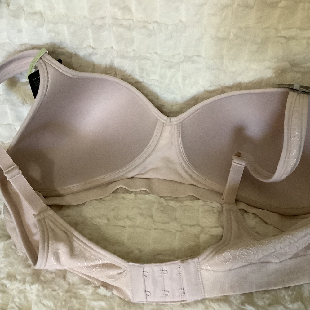 New Bali Cool Comfort Bra 40B Lightly Padded Tan - Picture 9 of 10